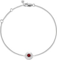 Monica Vinader January Birthstone Chain Bracelet