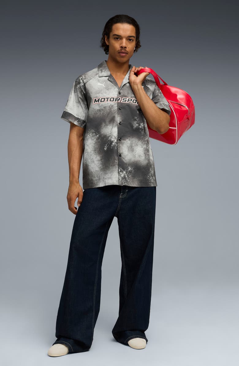 PUMA Formula 1<sup>®</sup> Camp Shirt, Alternate, color, Puma Black