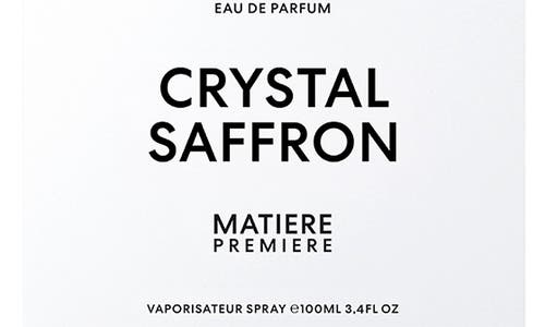 Matiere Premiere Crystal Saffron Eau De Parfum In No Color