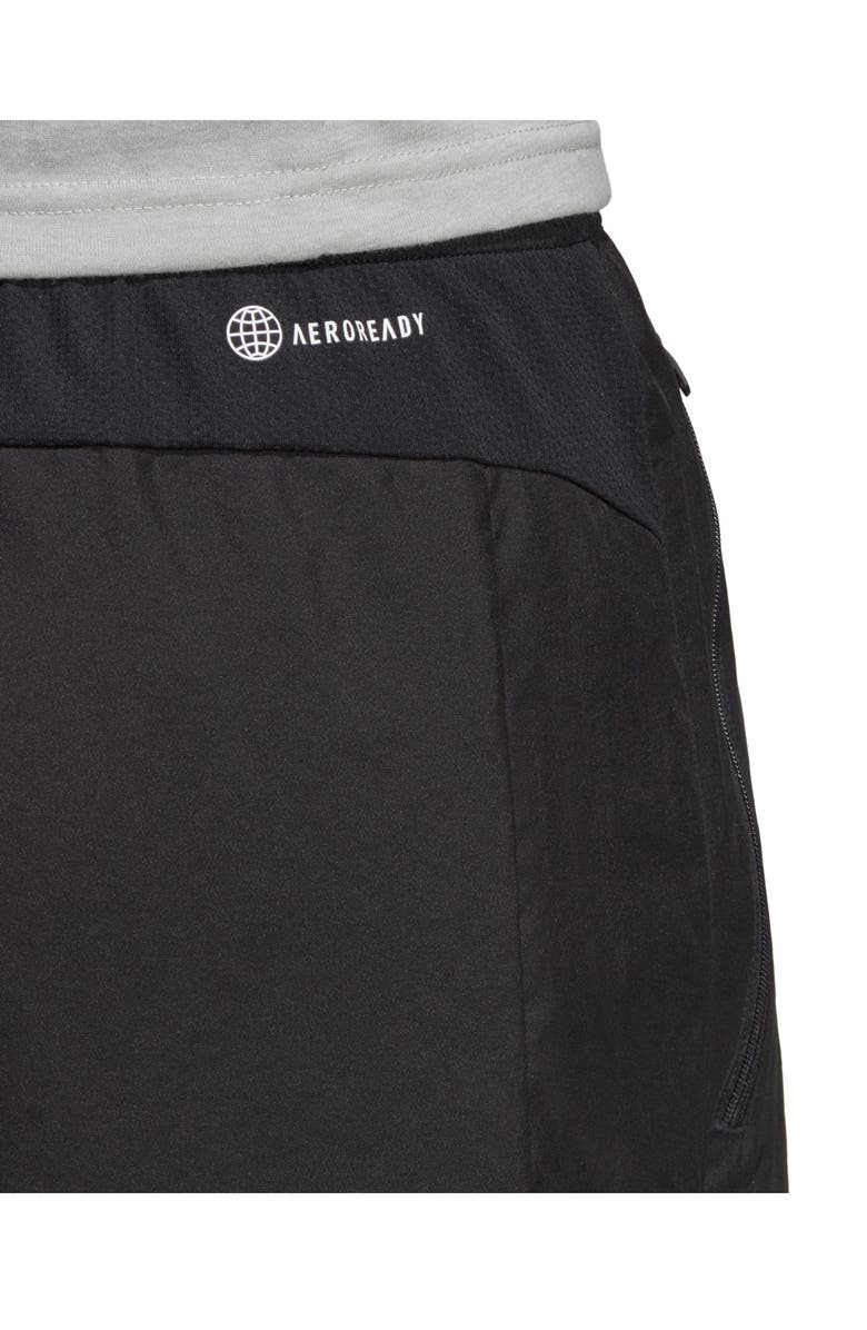 adidas Aeroready Essentials 7-Inch Training Shorts, Alternate, color, Black/ White
