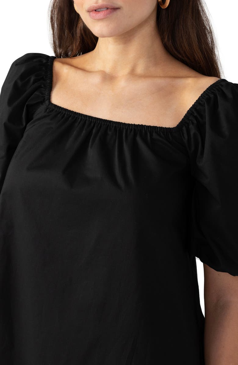 Sanctuary Puff Sleeve Babydoll Minidress, Alternate, color, 