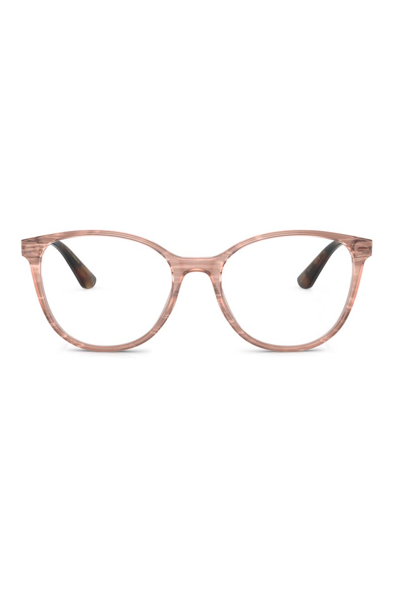 54mm Butterfly Optical Glasses, Main, color, CARAMEL