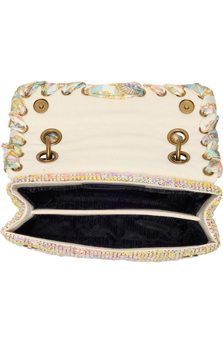 Kurt Geiger London Brixton Tweed Crossbody Bag, Alternate, color, Yellow Multi