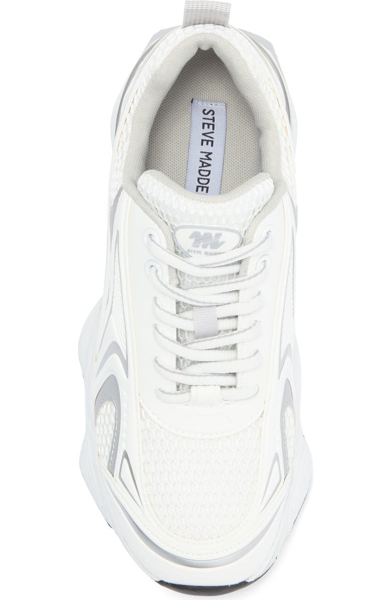 Steve Madden Sagaa Sneaker, Alternate, color, Off White Multi