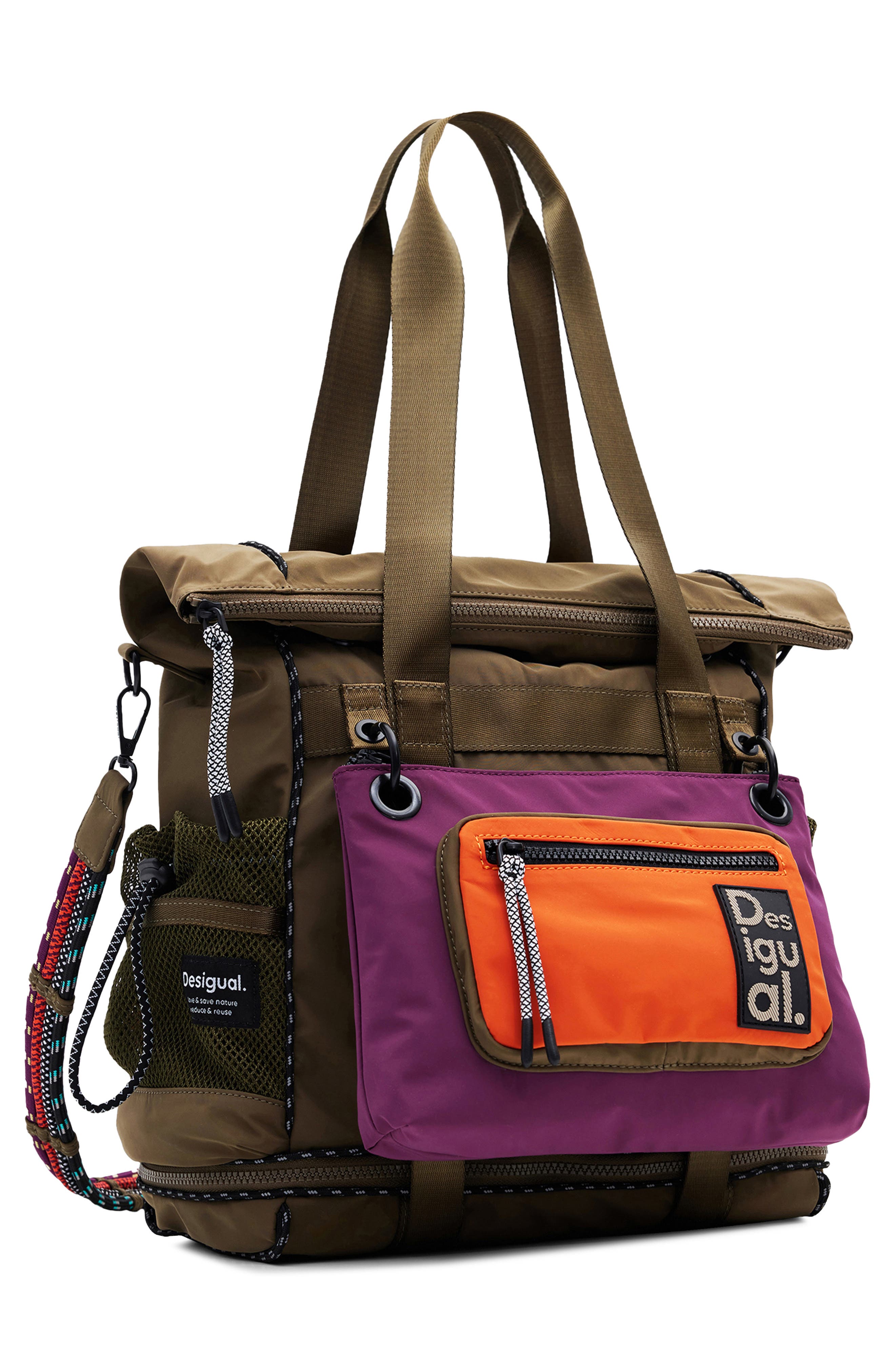 Desigual Voyager Big Backpack, Alternate, color, 