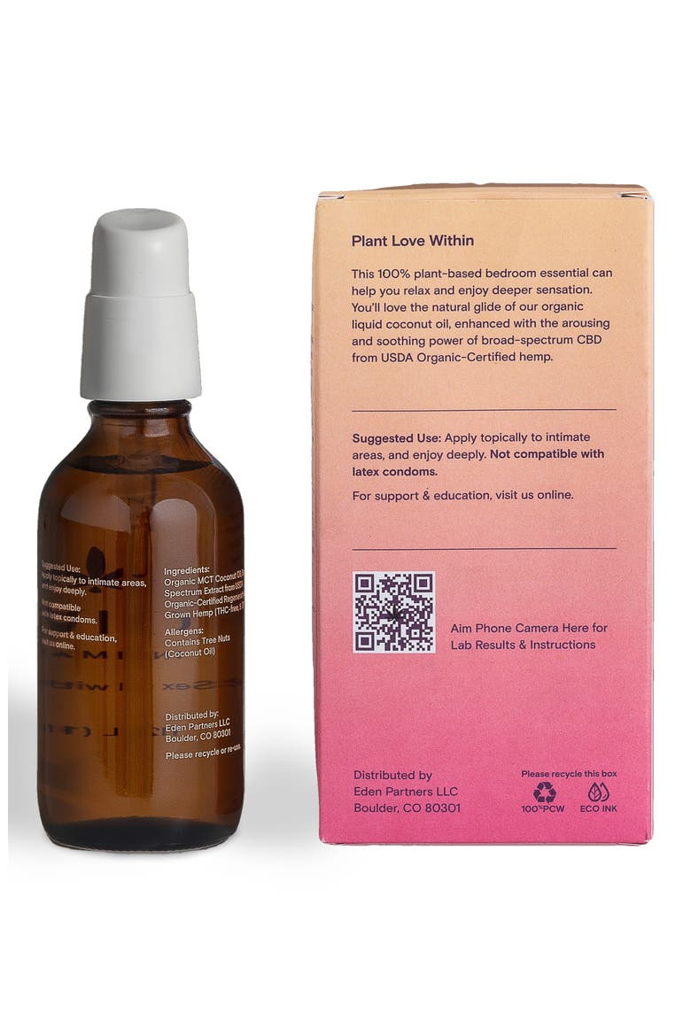 Intimacy Sex Oil with CBD, Alternate, color, NO COLOR