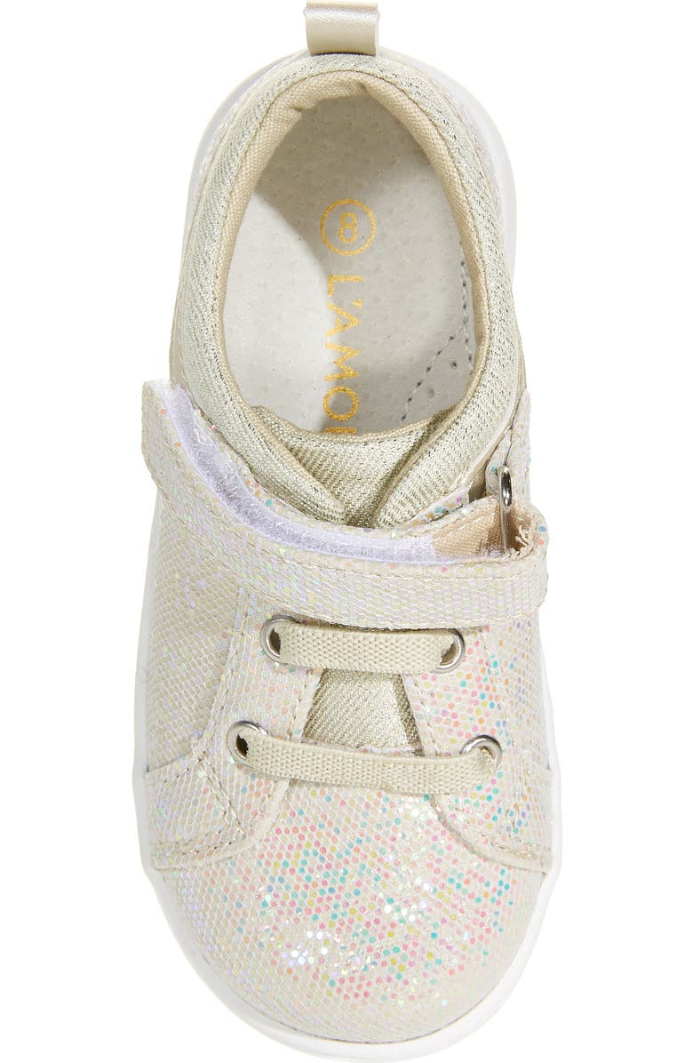 L'AMOUR Natalie Sneaker, Alternate, color, Silver