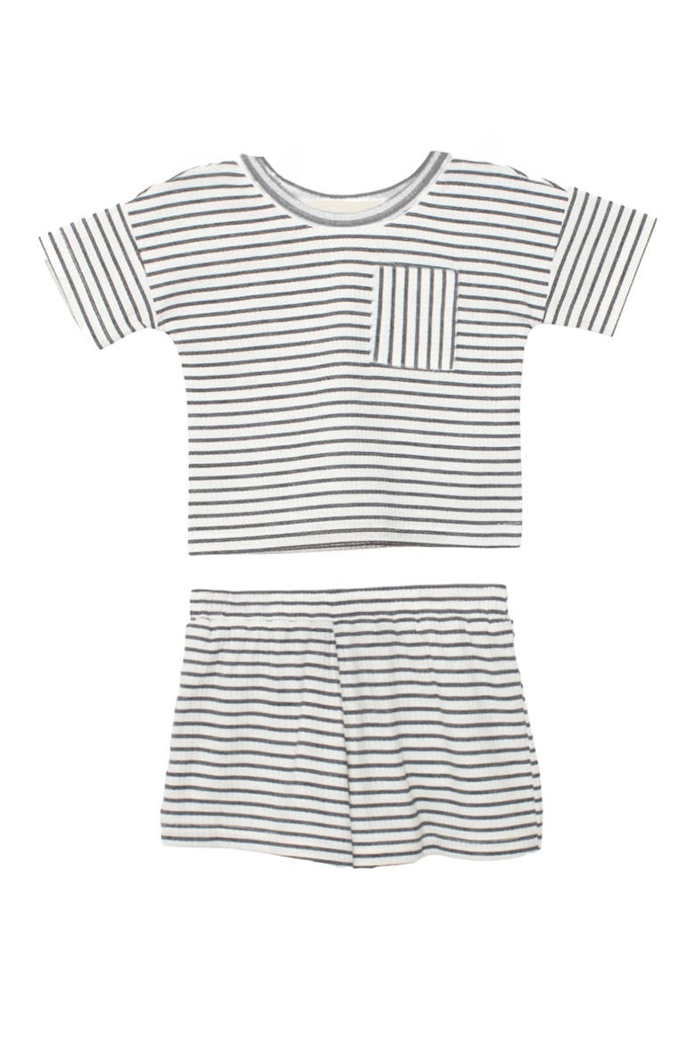 Micah Short Sleeve Two Piece Set, Main, color, White