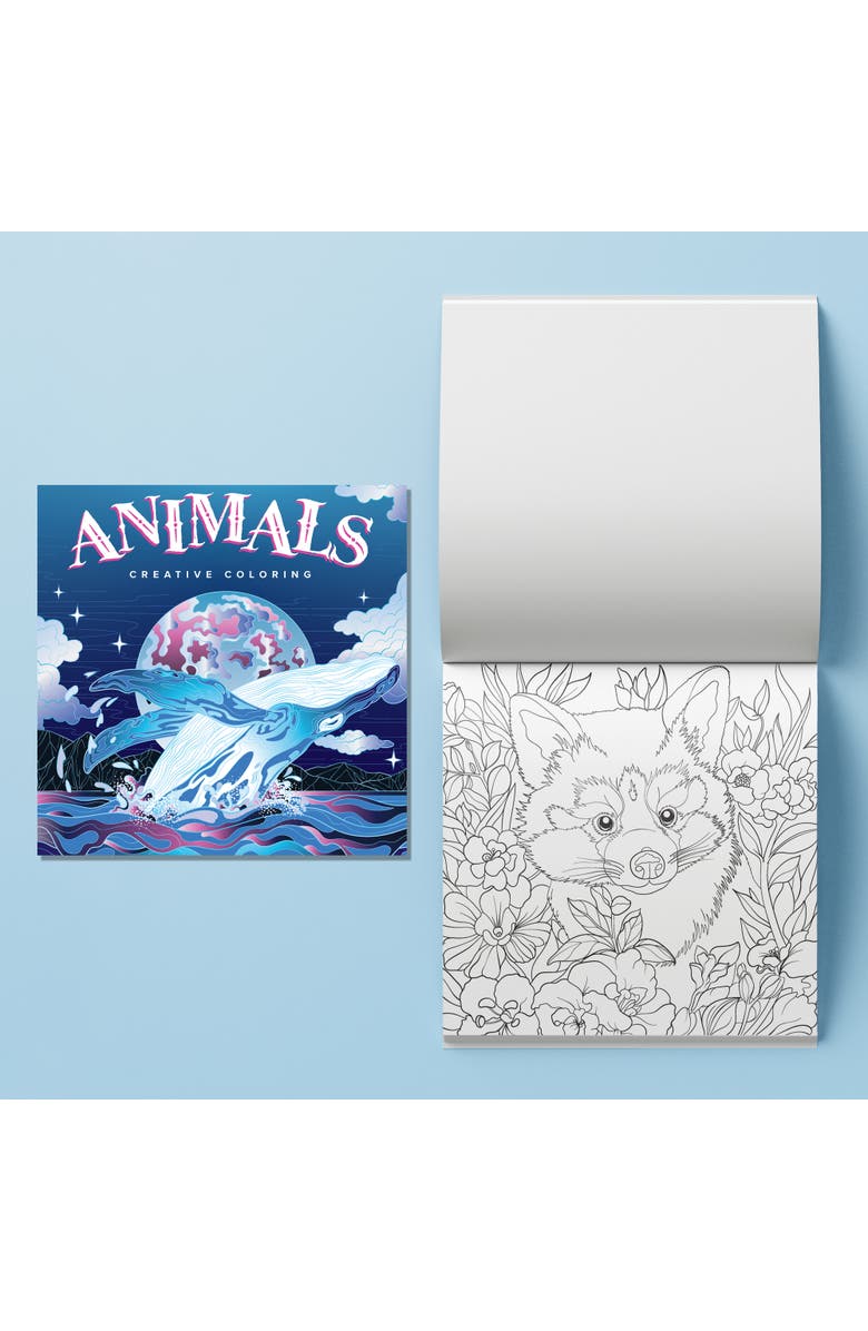 Art Maker Animals, Creative Coloring Kit, 32 Wildlife & Nature Illustrations, Alternate, color, Multicolored