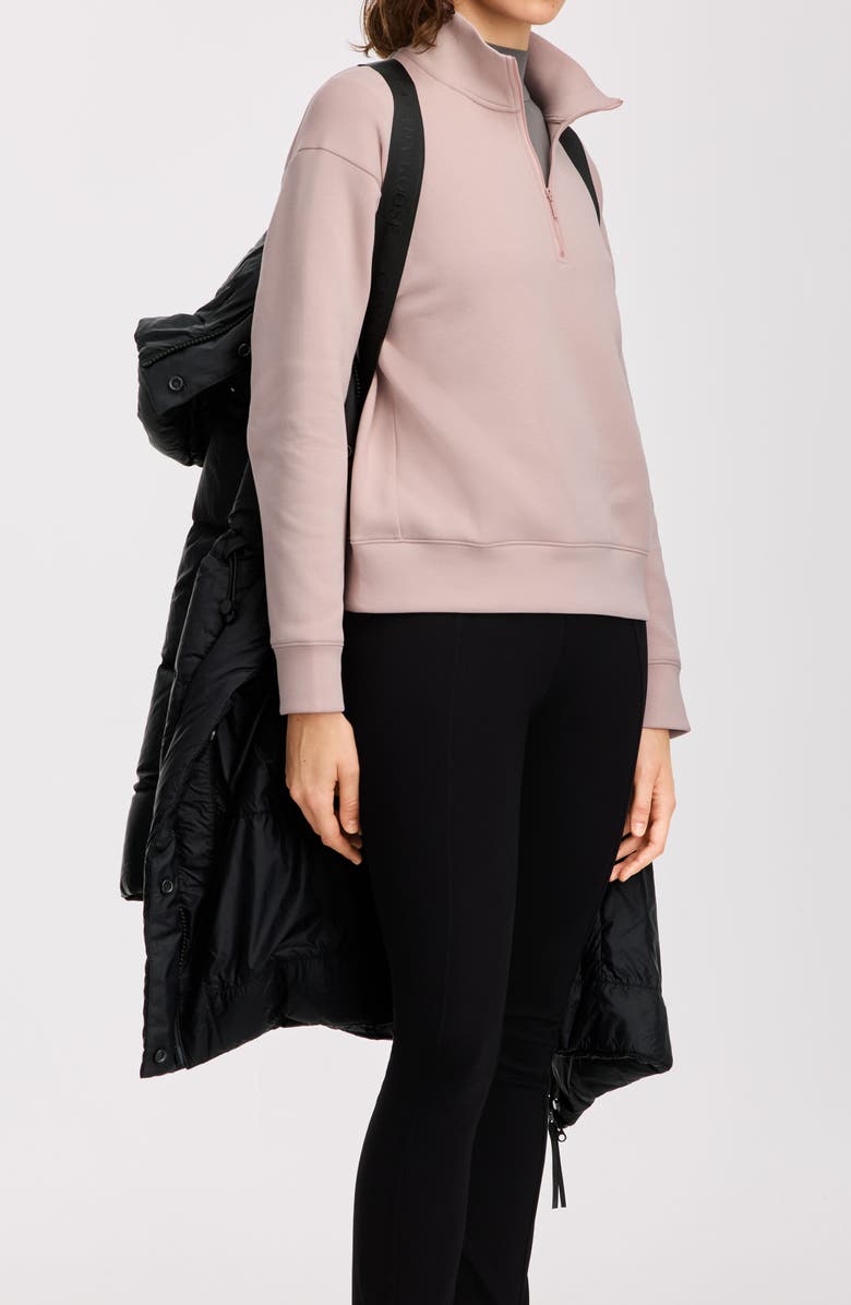 Canada Goose Montgomery Tonal Label 750 Fill Power Down Coat, Alternate, color, Black