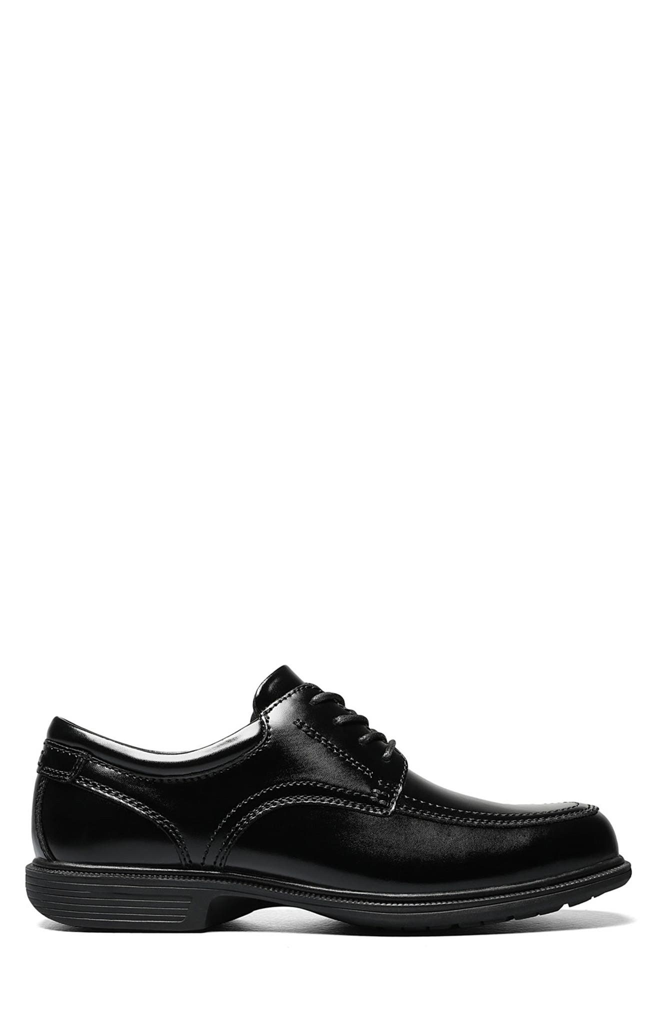 NUNN BUSH Bourbon Street Leather Derby, Alternate, color, Black