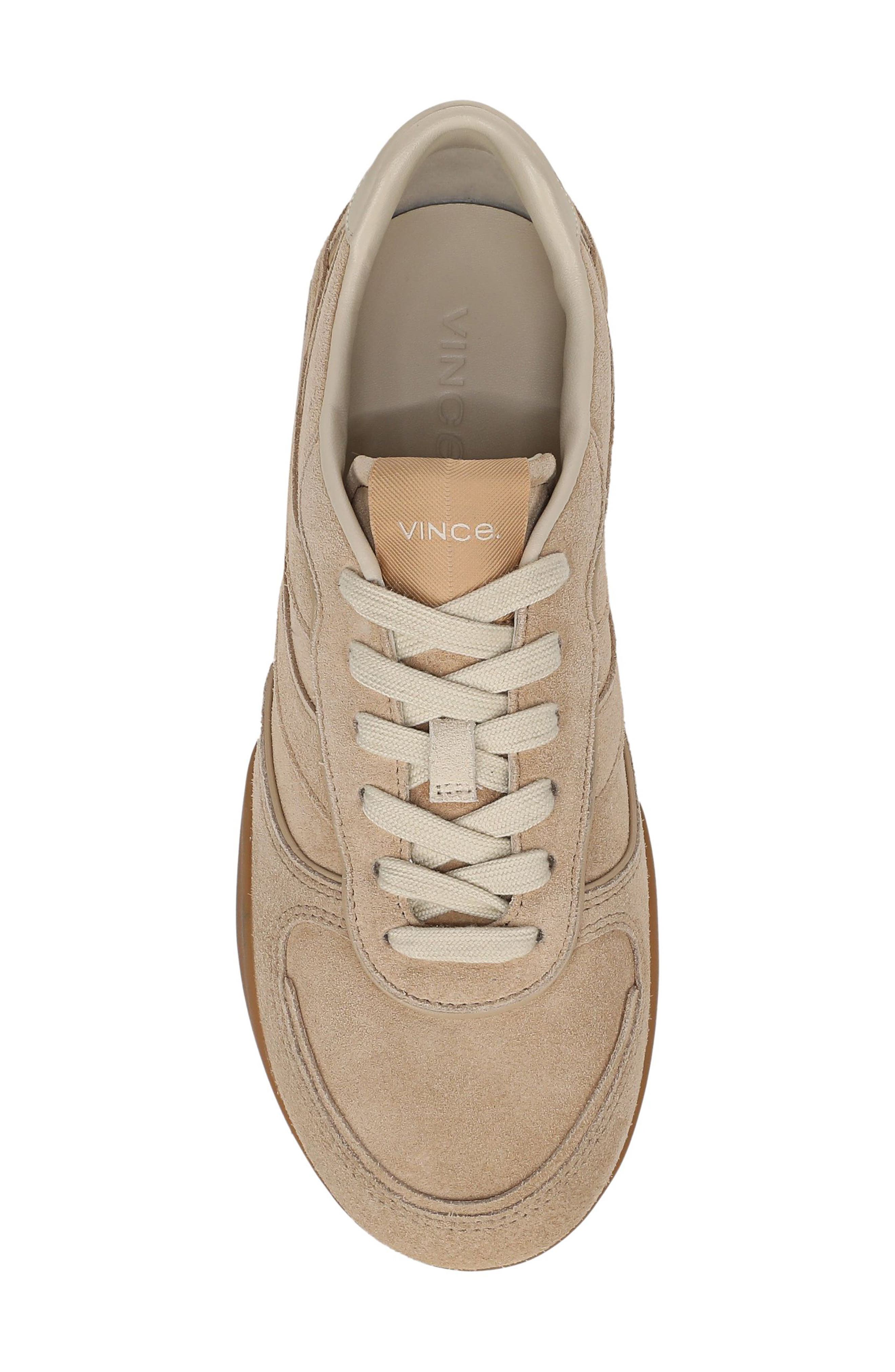 Echo Trainer Leather Sneaker, Alternate, color, TUSCAN SAND