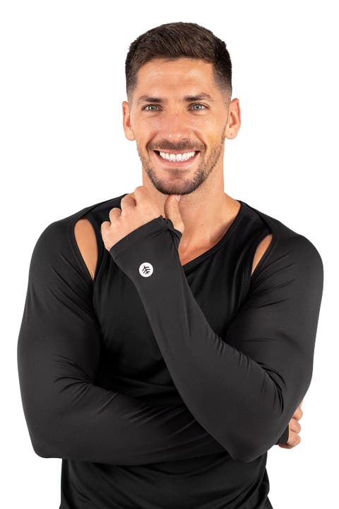 Men's Larix UV Shoulder Sleeves, UPF 50+ Sun Protection