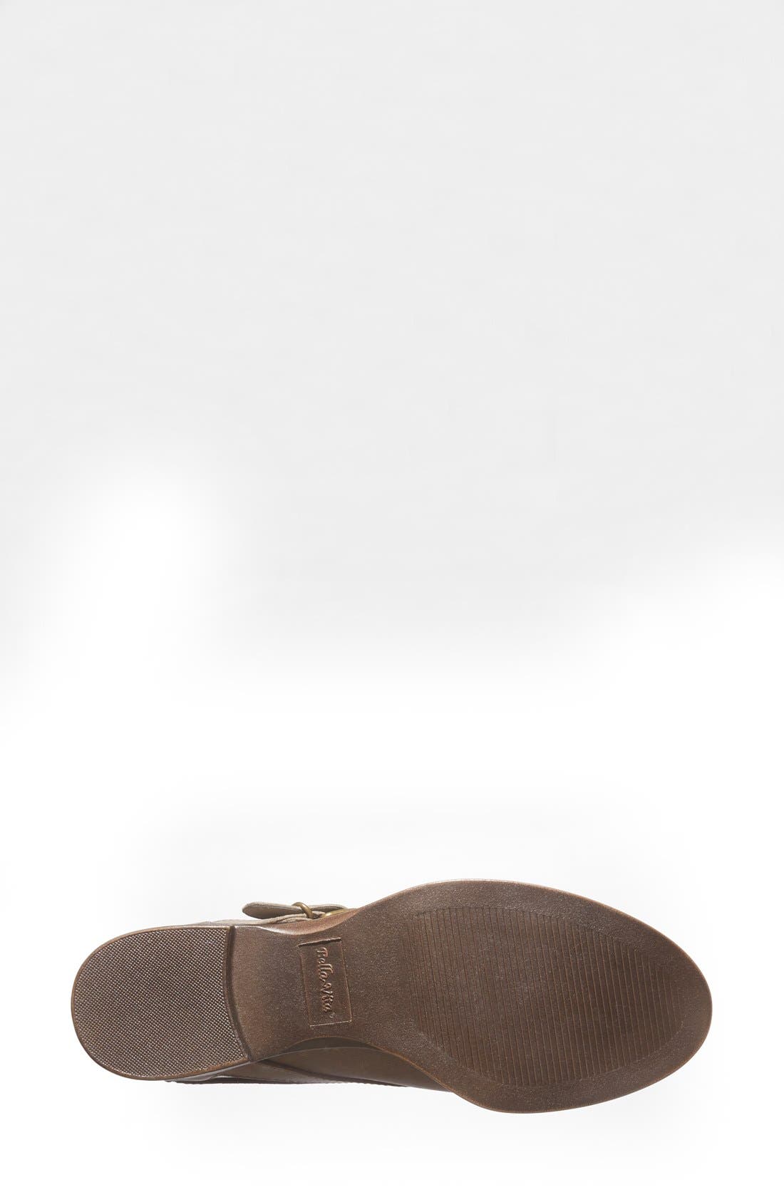 Bella Vita 'Ronan' Buckle Leather Bootie, Alternate, color, 