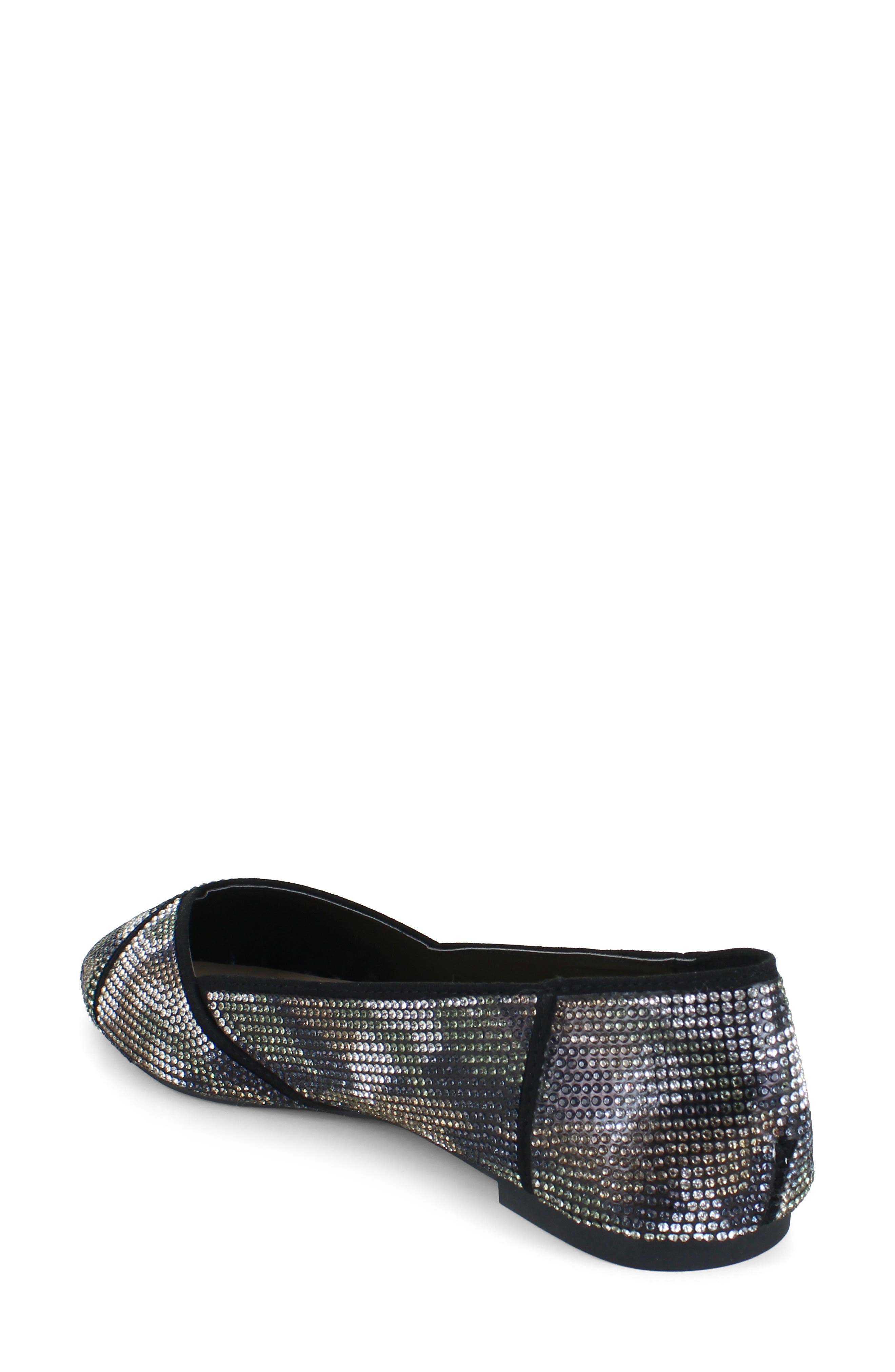 Teilan Pointed Toe Flat, Alternate, color, CAMO SUEDETTE - CMOSD