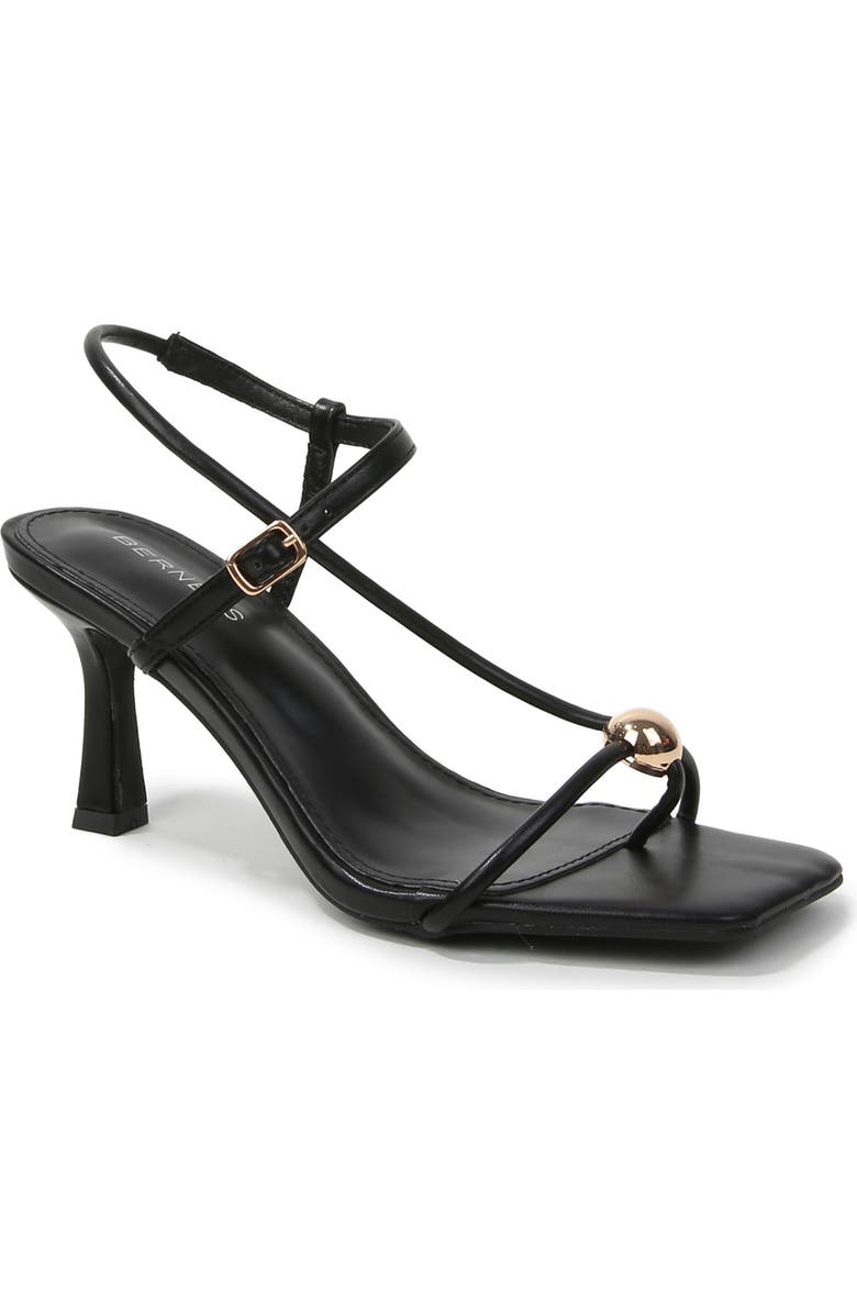 BERNESS Hisako Strappy Sandal, Main, color, Black