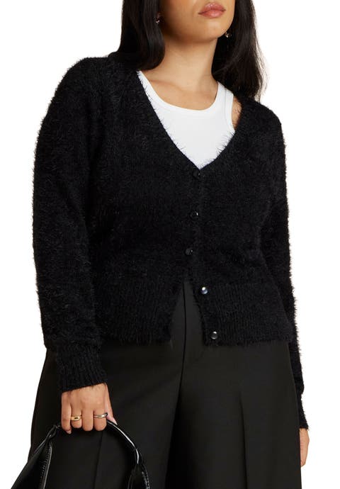 Fuzzy Cardigan