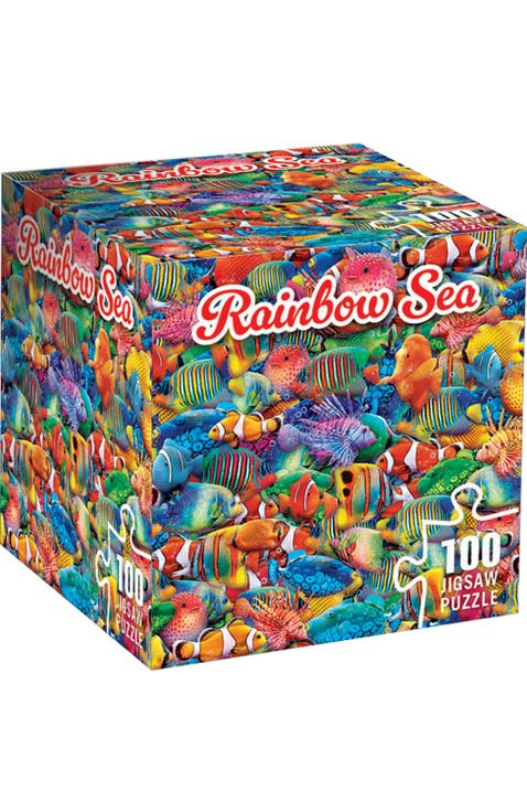 Rainbow Sea 100 Piece Jigsaw Puzzle