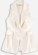 Nocturne Single Button Peak Lapel Vest