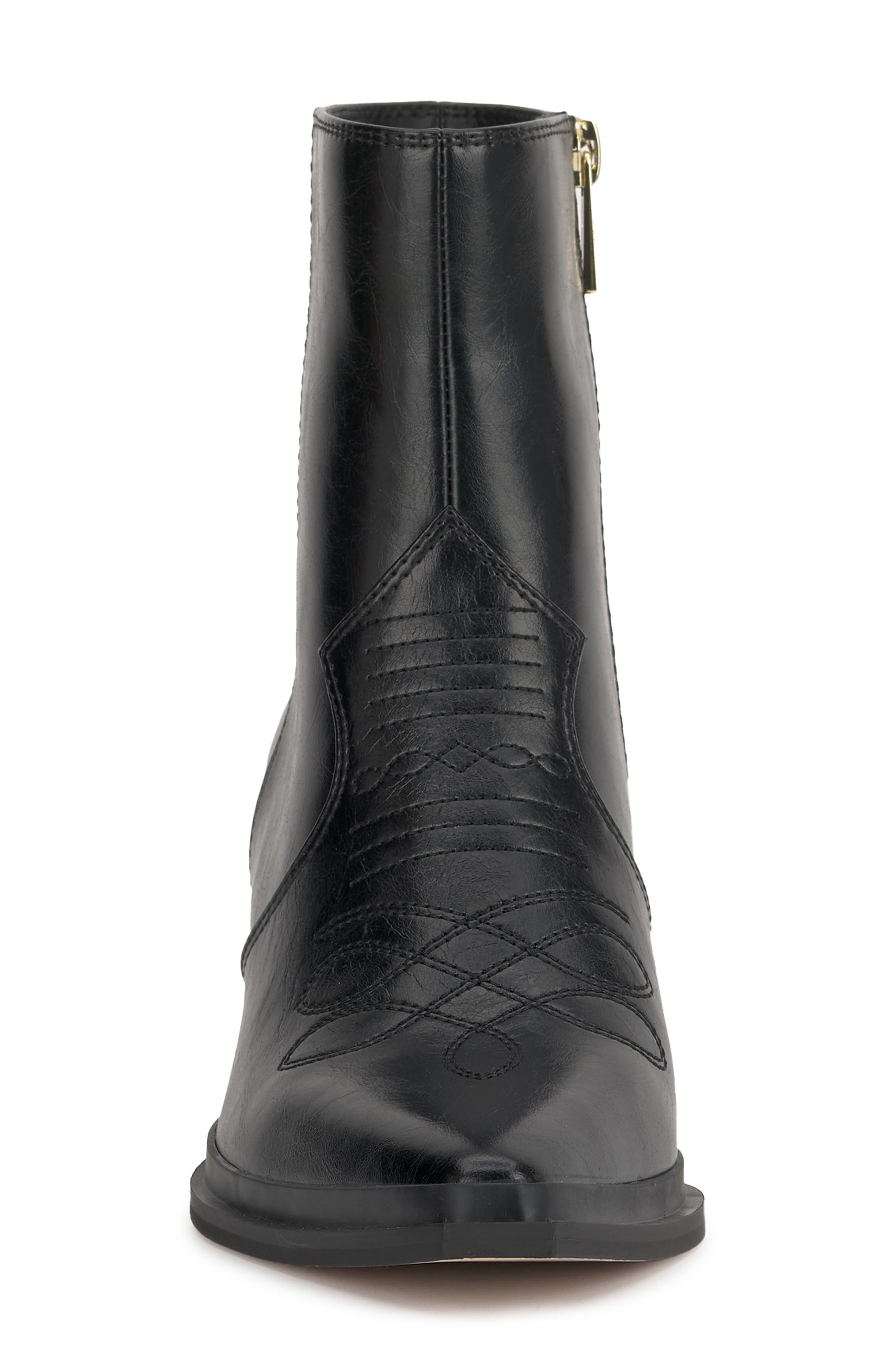 Jessica Simpson Helvona Pointed Toe Bootie, Alternate, color, Black