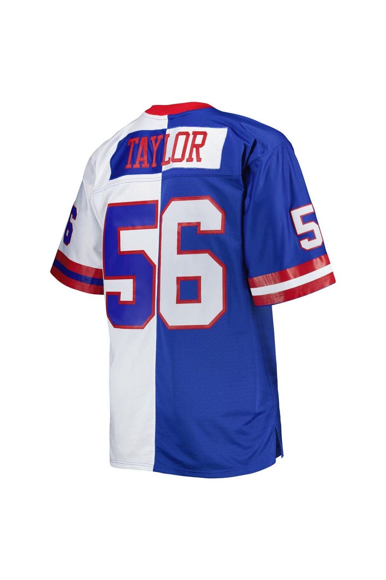 Men's Mitchell & Ness Lawrence Taylor Royal/White New York Giants Big & Tall Split Legacy Retired Player Replica Jersey, Alternate, color, Royal