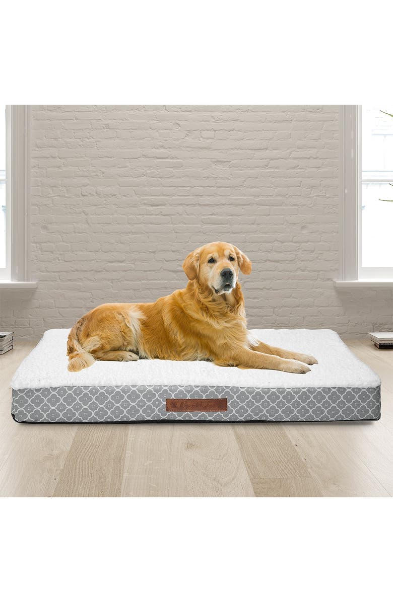 Duck River Textile Angus Trellis Jumbo Orthopedic Memory Foam Pet Bed, Alternate, color,