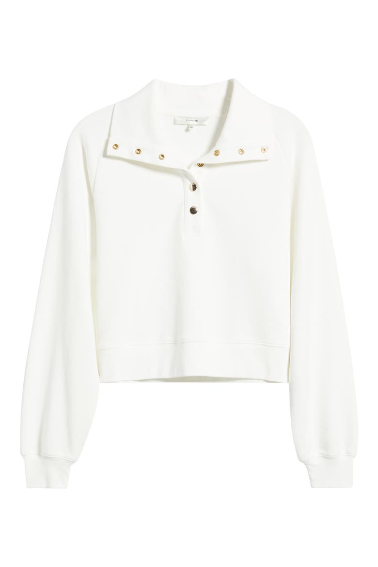 The Coach Cotton Sweatshirt, Alternate, color, CREAM