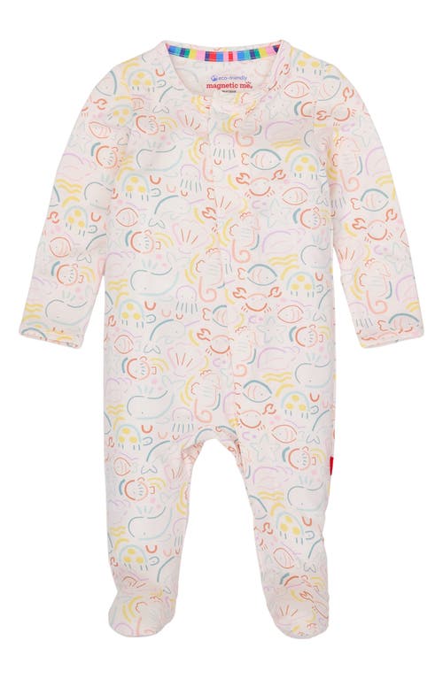 Magnetic Me So-fish-ticated Footie In Pink