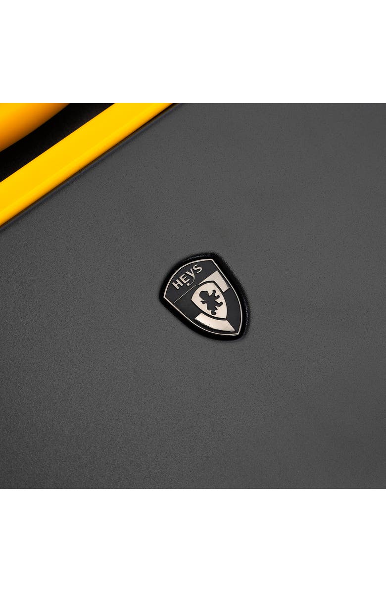 Heys NHL 21 Inch Luggage - Pittsburgh Penguins, Alternate, color, Black