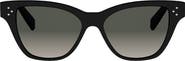 CELINE 3 Dots 52mm Cat Eye Sunglasses