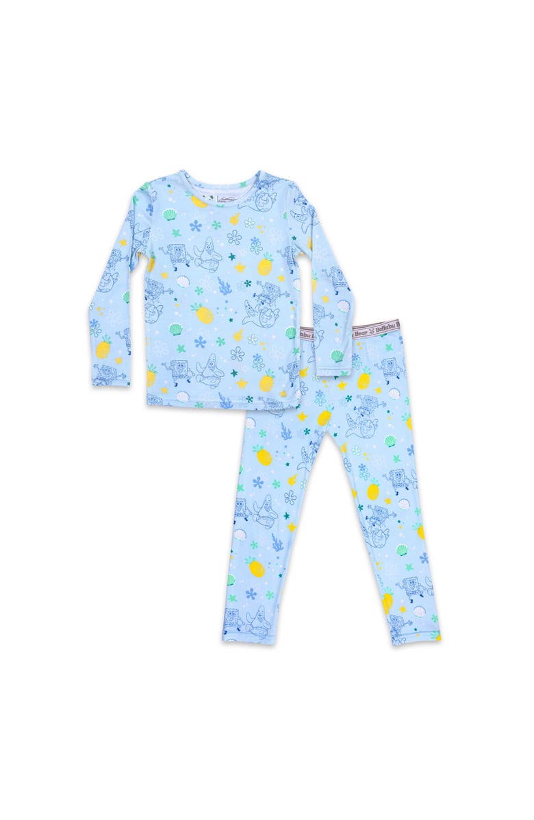 Bellabu Bear Kids' SpongeBob Fun Set of 2 Piece Pajamas, Main, color, Spongebob Fun