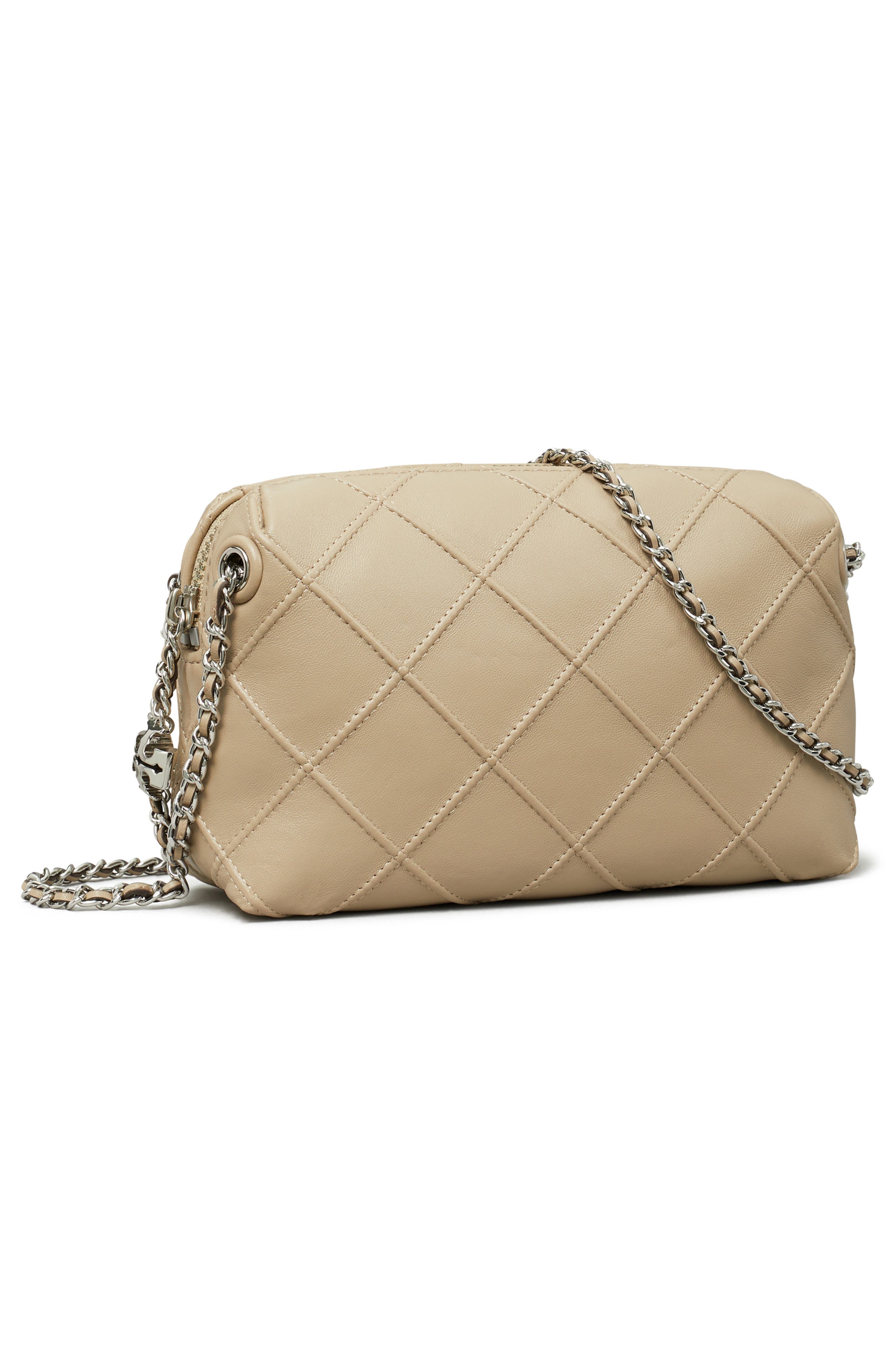 Fleming Soft Leather Crossbody Bag, Alternate, color, SOFT CEMENT