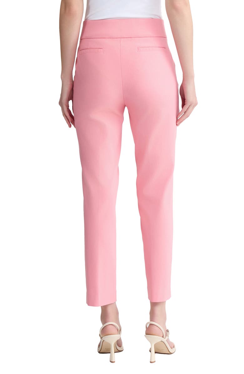 Jones New York Pull-On Straight Leg Pants, Alternate, color, Coral Canyon