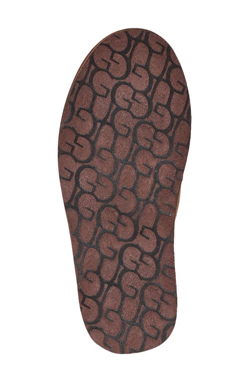Ugg(r) Genuine Shearling Scuff Slipper In Beige