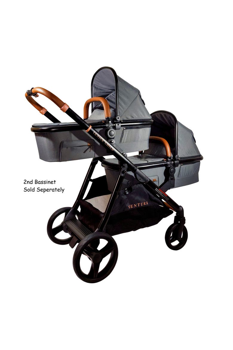 Ventura Stroller & Bassinet, Alternate, color, SHADOW GRAY