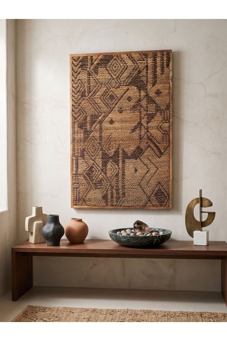 Madagascar Jute Wall Art, Alternate, color, Madagascar Lova