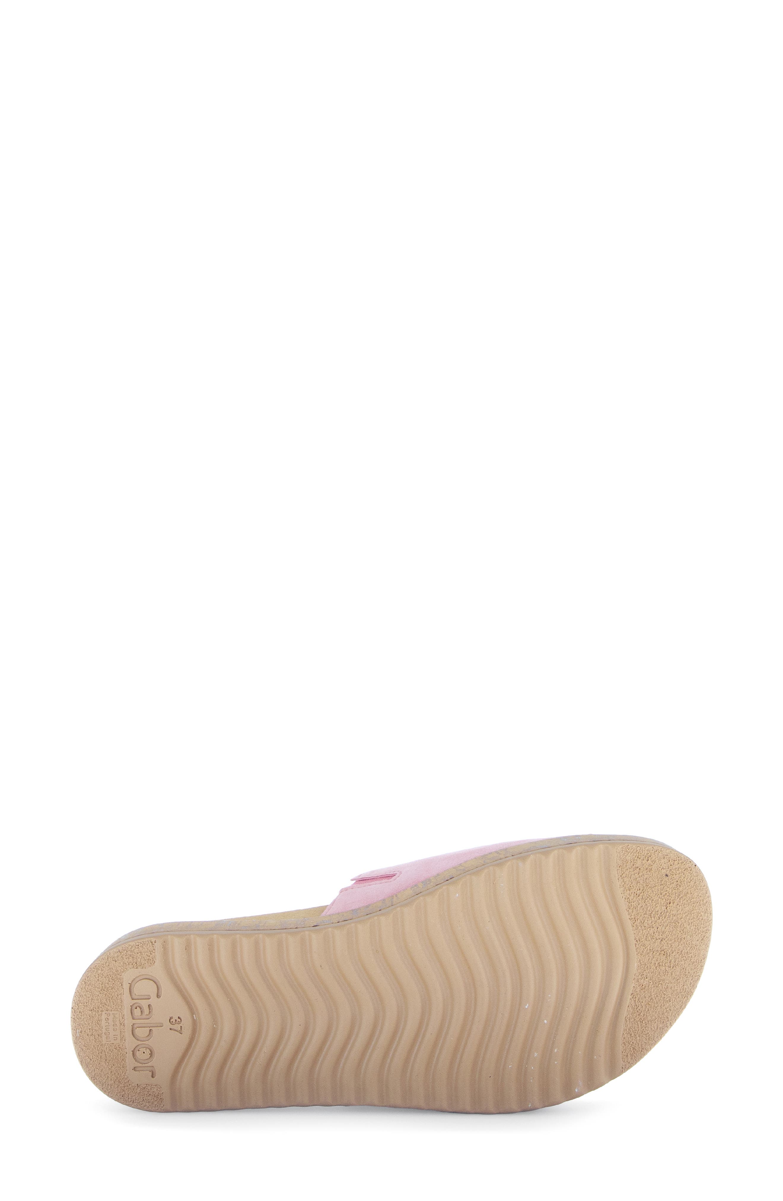 Gabor 63.760 Platform Slide Sandal, Alternate, color, Soft Pink