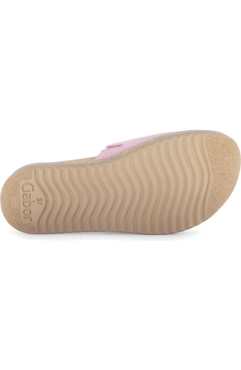 Gabor 63.760 Platform Slide Sandal, Alternate, color, Soft Pink