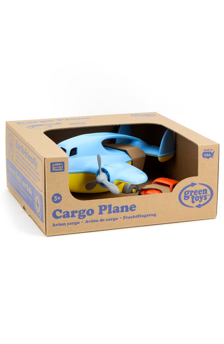 Green Toys Cargo Plane Play Vehicle, Alternate, color, 