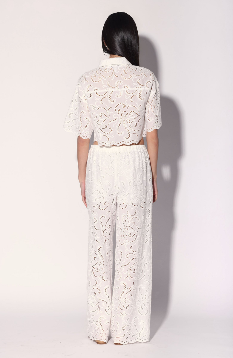 Walter Baker Cindy Top, Alternate, color, White Eyelet