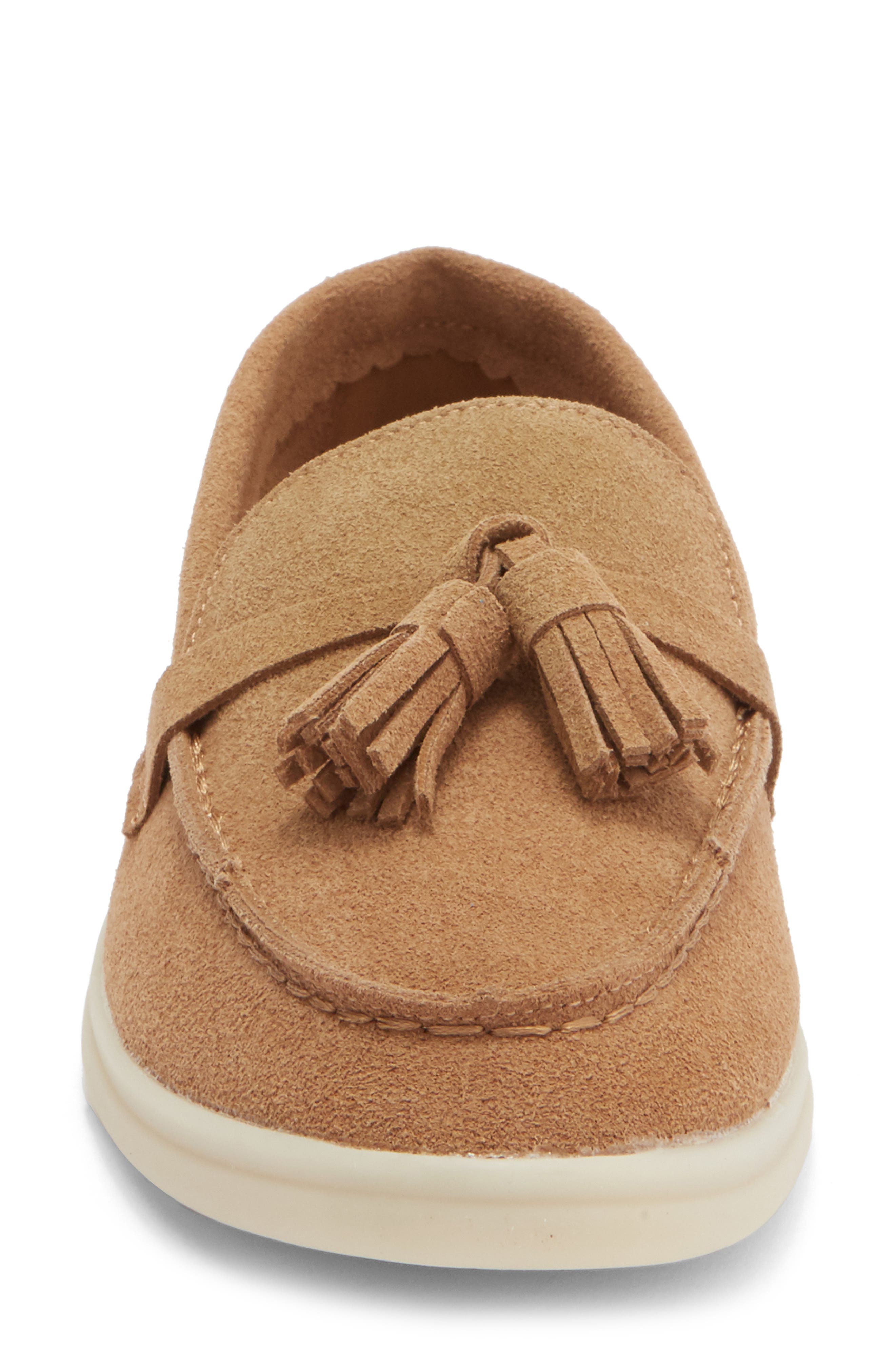 Rebecca Allen Canopy Tassel Loafer, Alternate, color, Nude Ii
