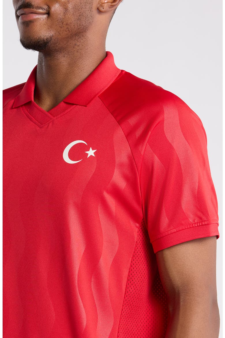 Turkey Football Jersey, Alternate, color, RACING RED