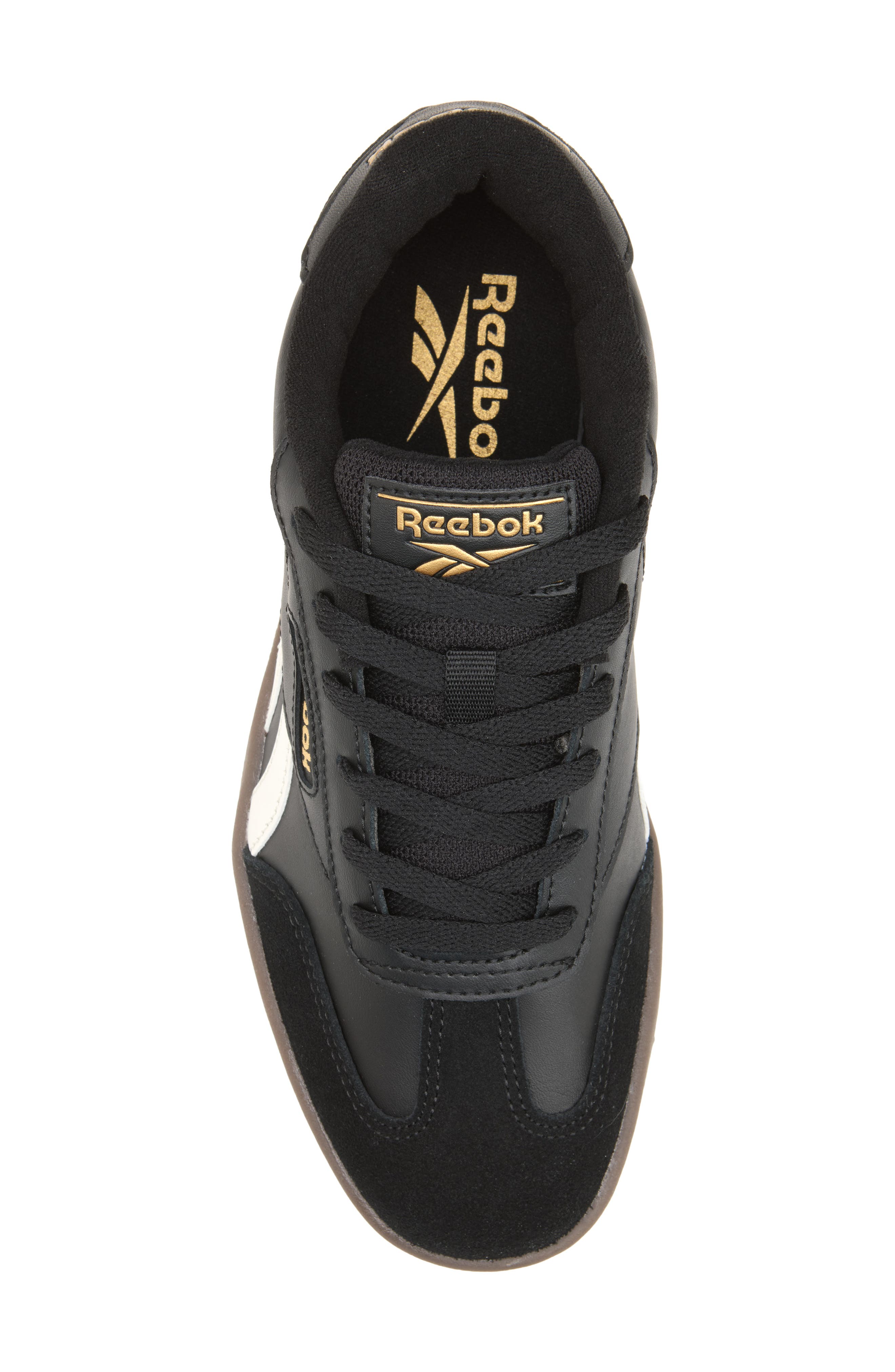Forte Lounger Sneaker, Alternate, color, BLACK CHALK GOLD