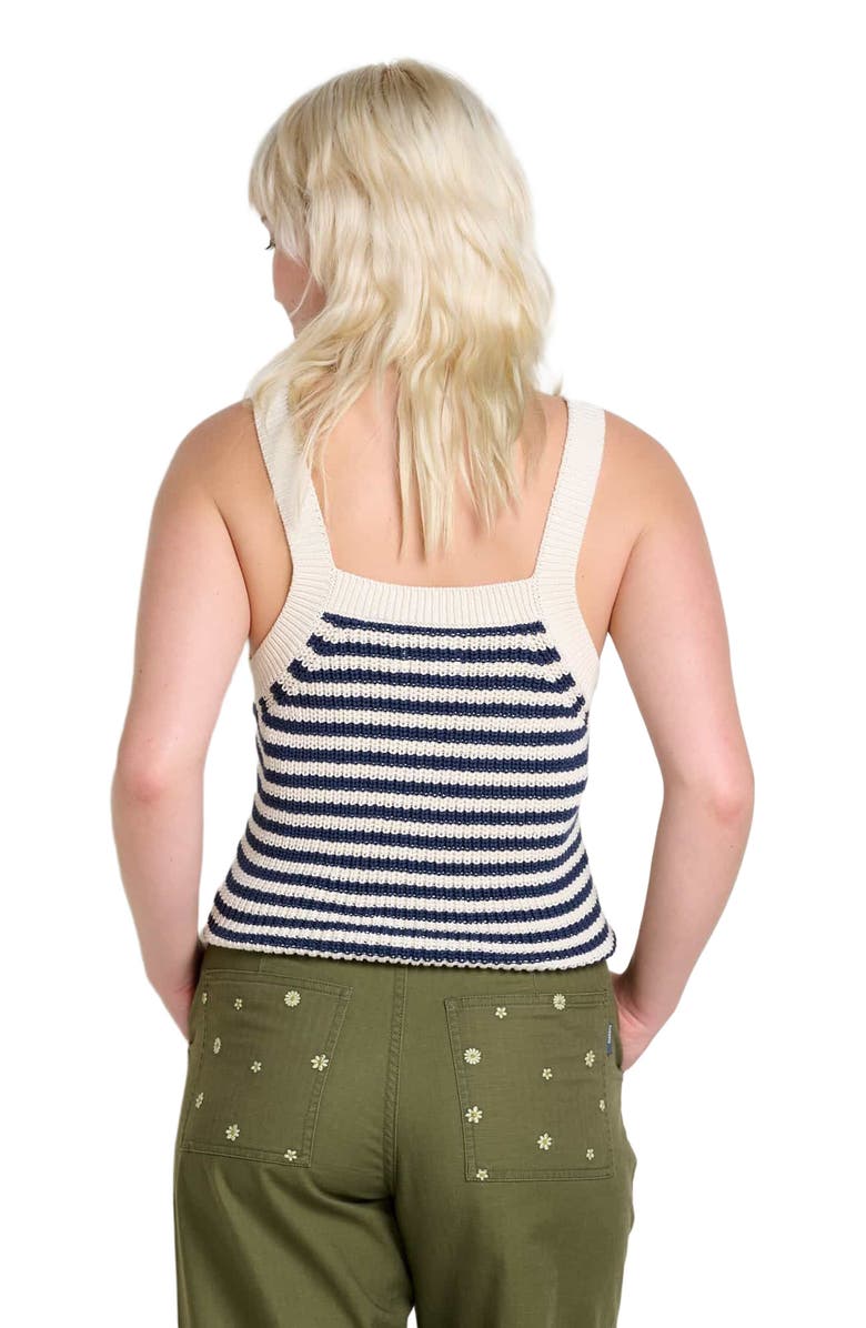 Toad & Co Bianca Tank, Alternate, color, True Navy Stripe