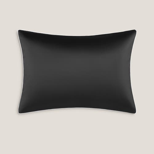 Togas Clarity Piping Pillowcase Set In Black