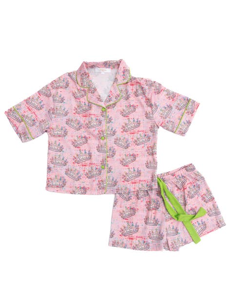 Silky Crown Jewels Short Sleeve Short