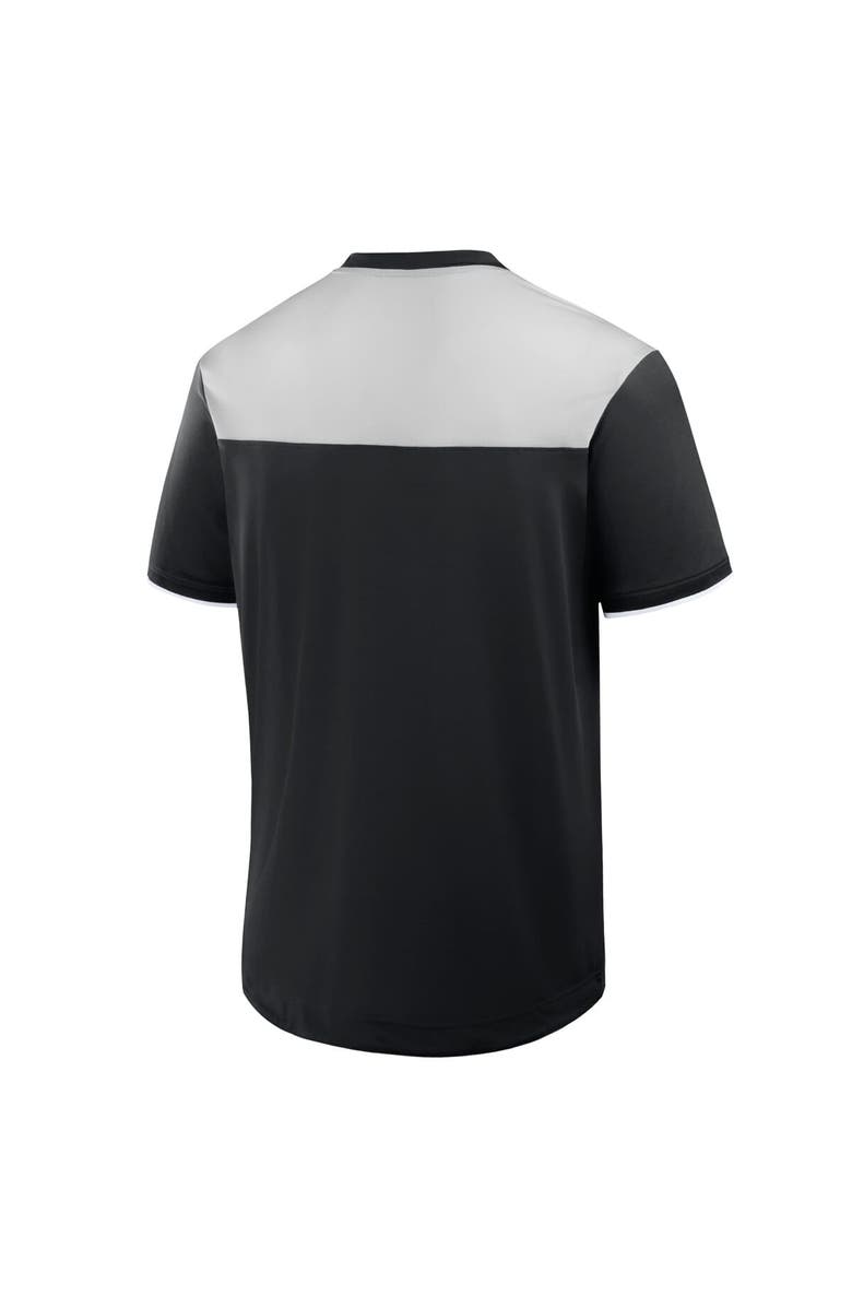 FANATICS Men's Fanatics Black Baltimore Orioles Walk Off V-Neck T-Shirt, Alternate, color, Black