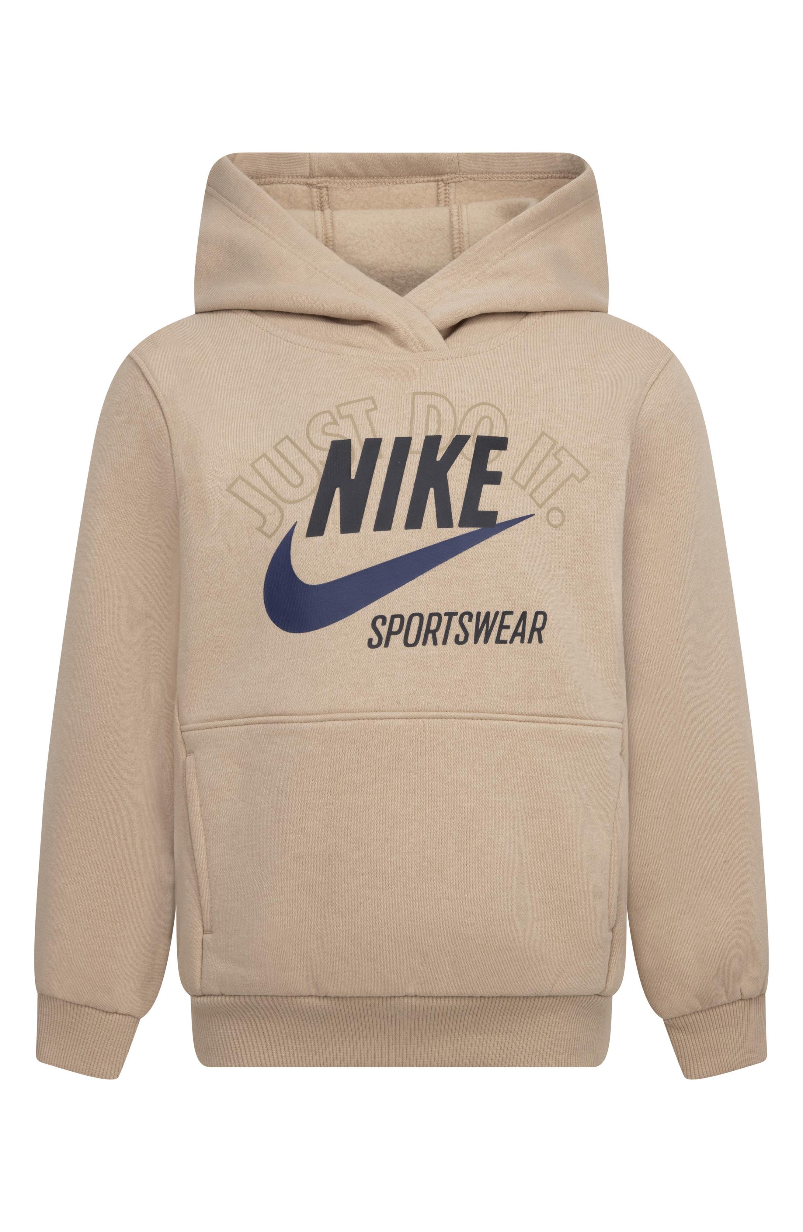 Nike Kids' Retro Sportswear Club Fleece Hoodie