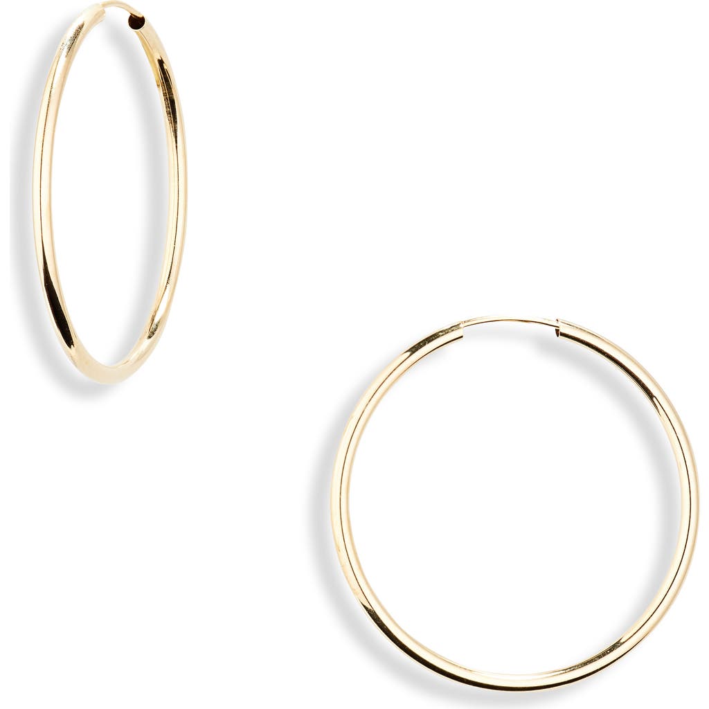 Bony Levy Essentials 14k Gold Thin Hoop Earrings