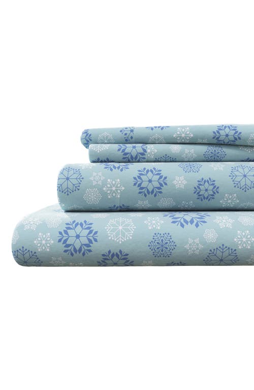 Woven & Weft Turkish Cotton Flannel Holiday Sheet Set